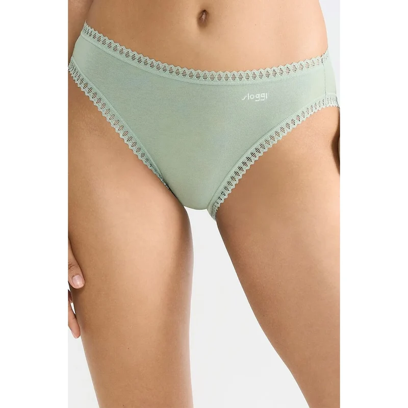 ensemble culottes coton biologique respirant dentelle romantique femmes Sloggi