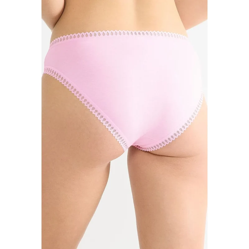 Culottes coton bio haute qualité Go Crush High Leg pack 3 couleurs féminines