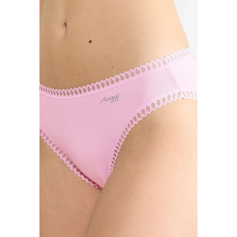 Culottes coton bio haute qualité Go Crush High Leg pack 3 couleurs féminines