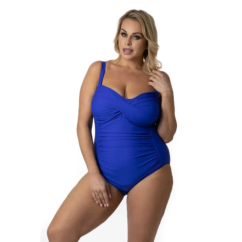 Maillot de bain une pièce amincissant Plus Size Lycra italien Barontex