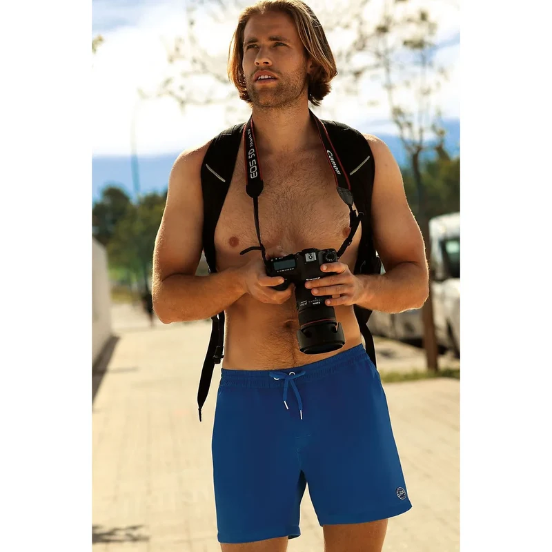 Short nageur homme séchage rapide poches fonctionnelles taille ajustable Barontex