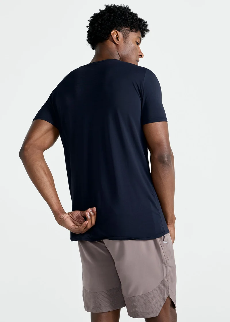 T-Shirt Homem Manga Curta Thermodry Laser