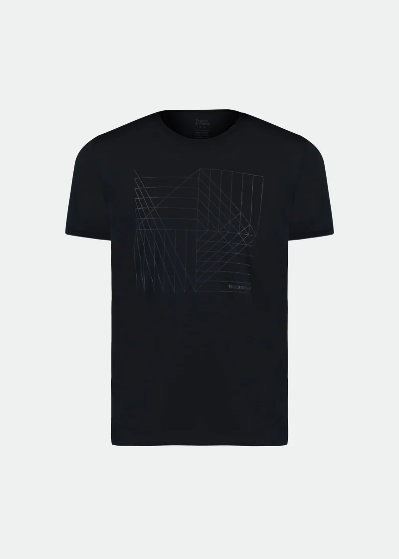 T-Shirt Homem Manga Curta Thermodry Laser