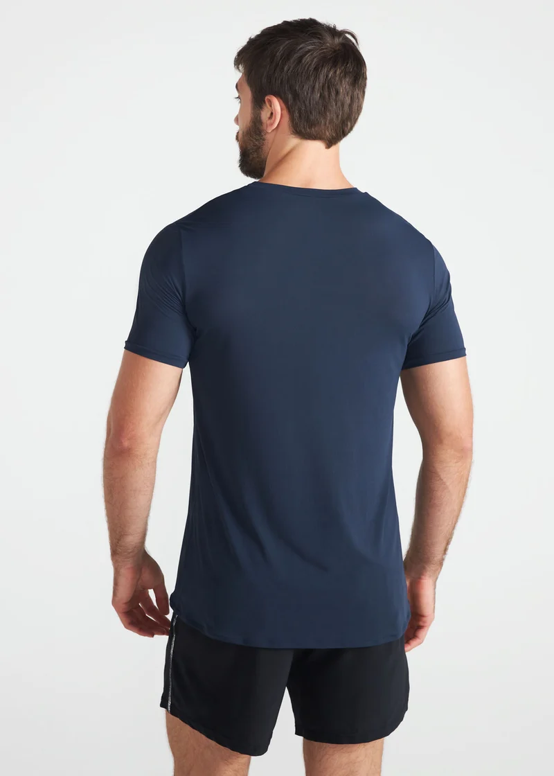 T-Shirt Homem Manga Curta Thermodry Pontilhismo