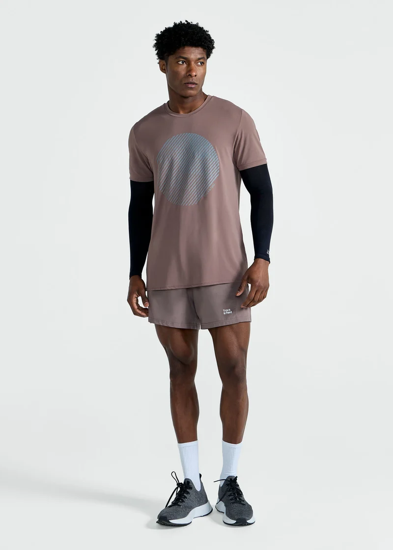 T-Shirt Homem Manga Curta Thermodry Ondas