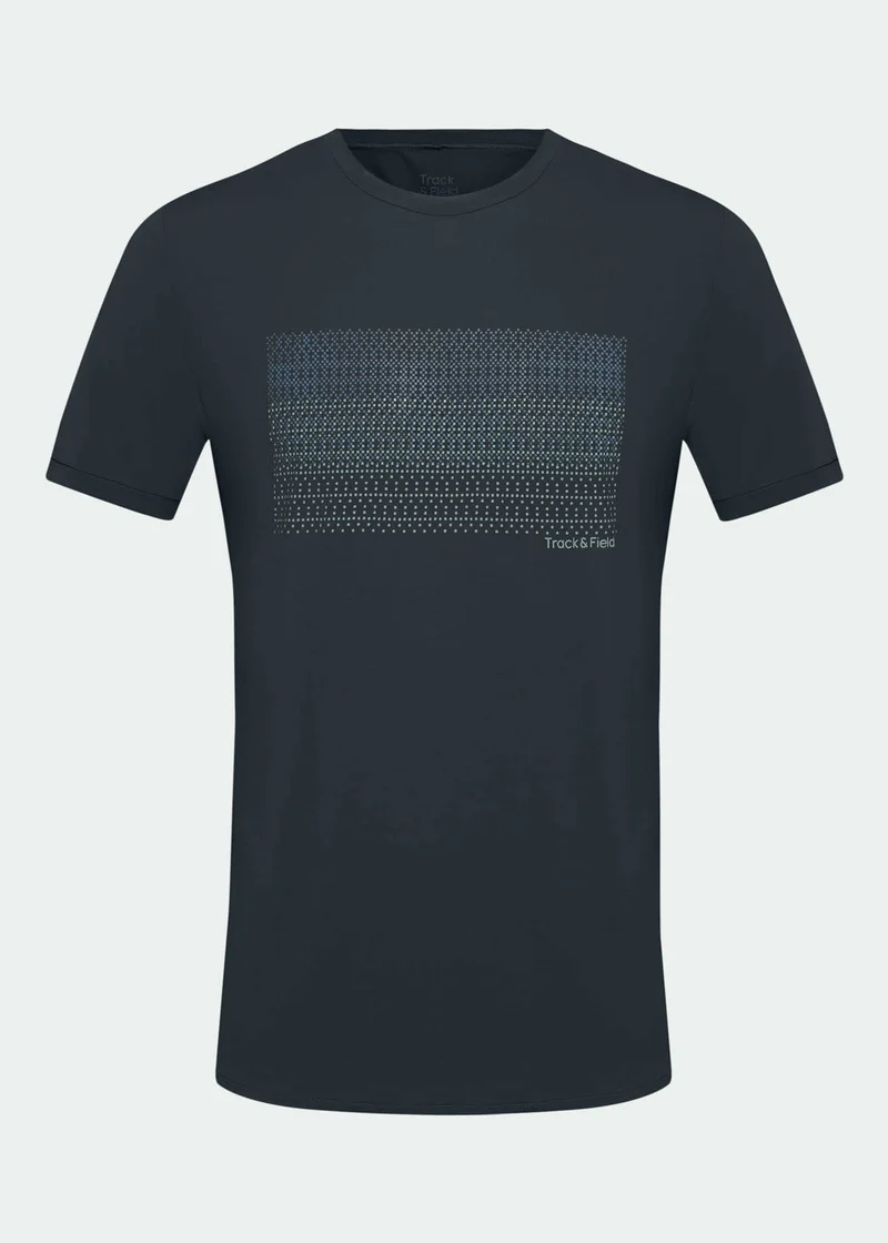 T-Shirt Homem Manga Curta Thermodry Trama