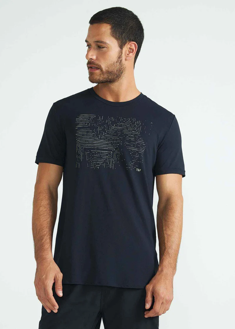 T-shirt Homem Manga Curta Thermodry Superficie
