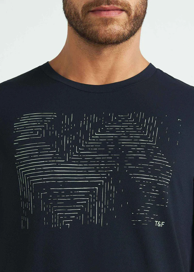 T-shirt Homem Manga Curta Thermodry Superficie