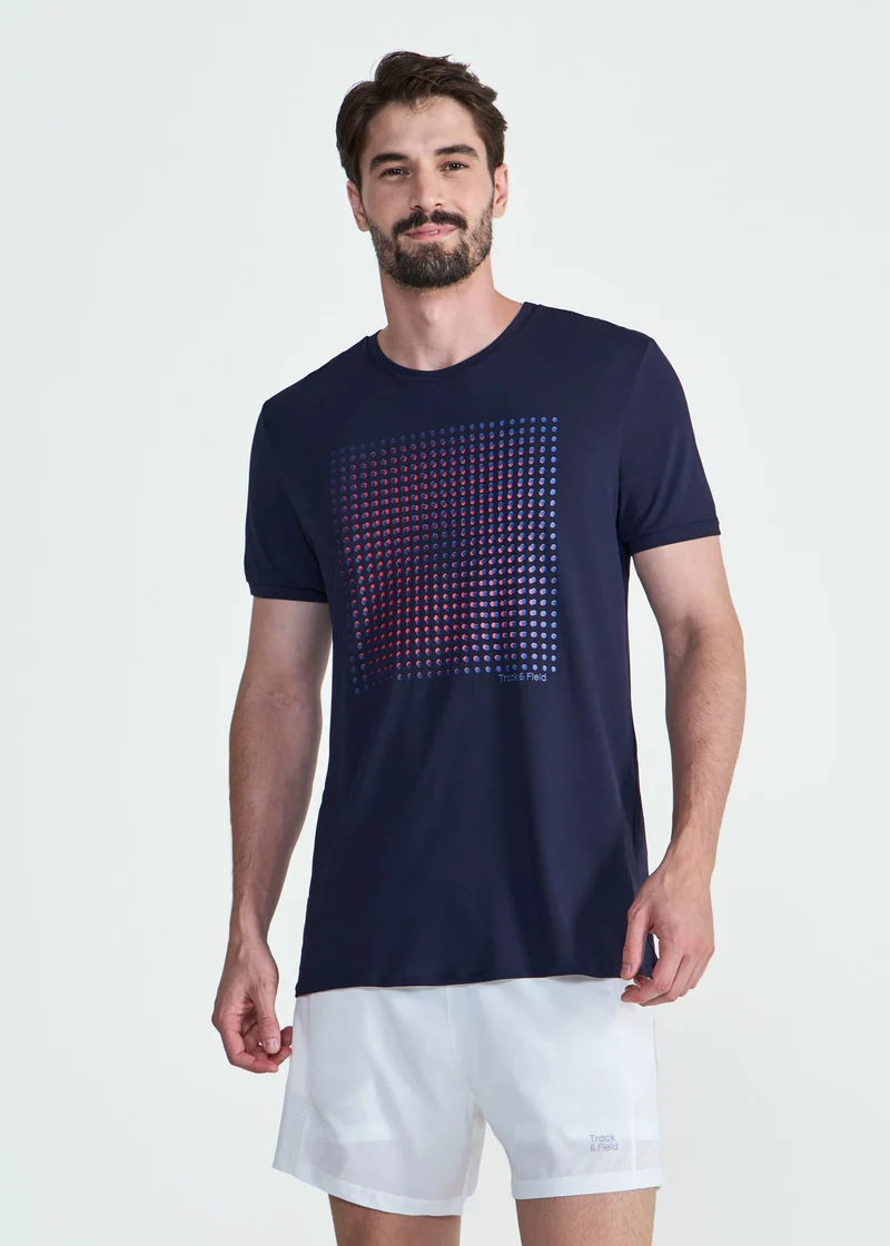 T-shirt Homem Manga Curta Thermodry Vortice