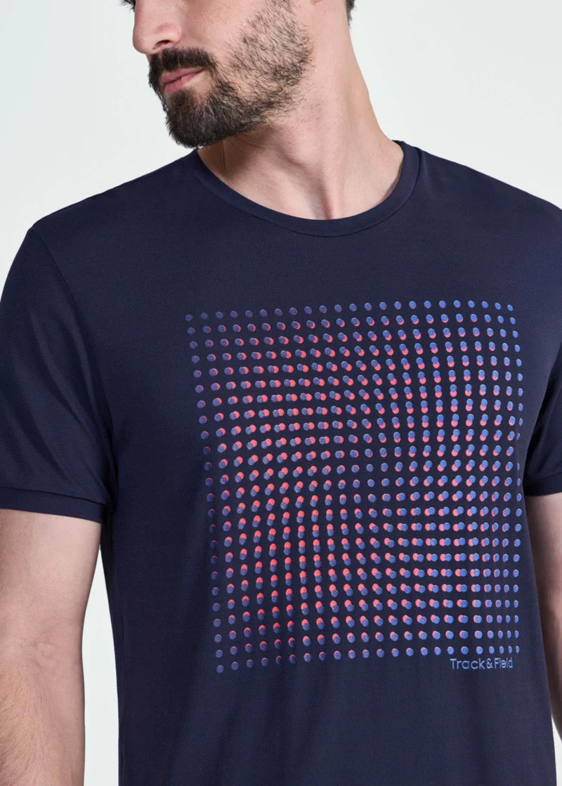 T-shirt Homem Manga Curta Thermodry Vortice