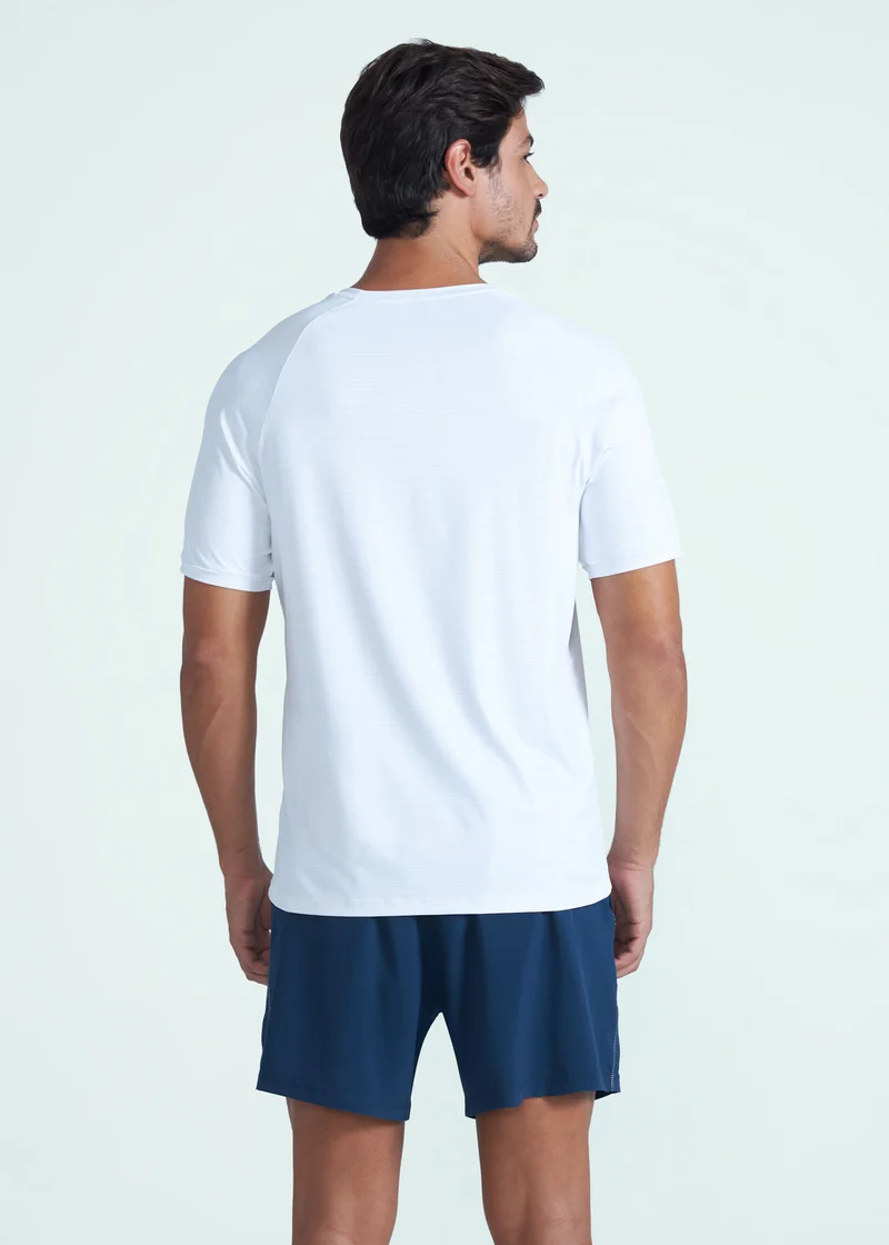 T-shirt Homem Manga Curta UV Mesh
