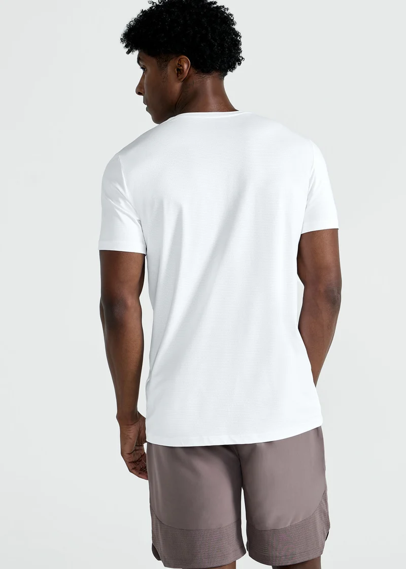 T-Shirt Homem Manga Curta Uv Mesh