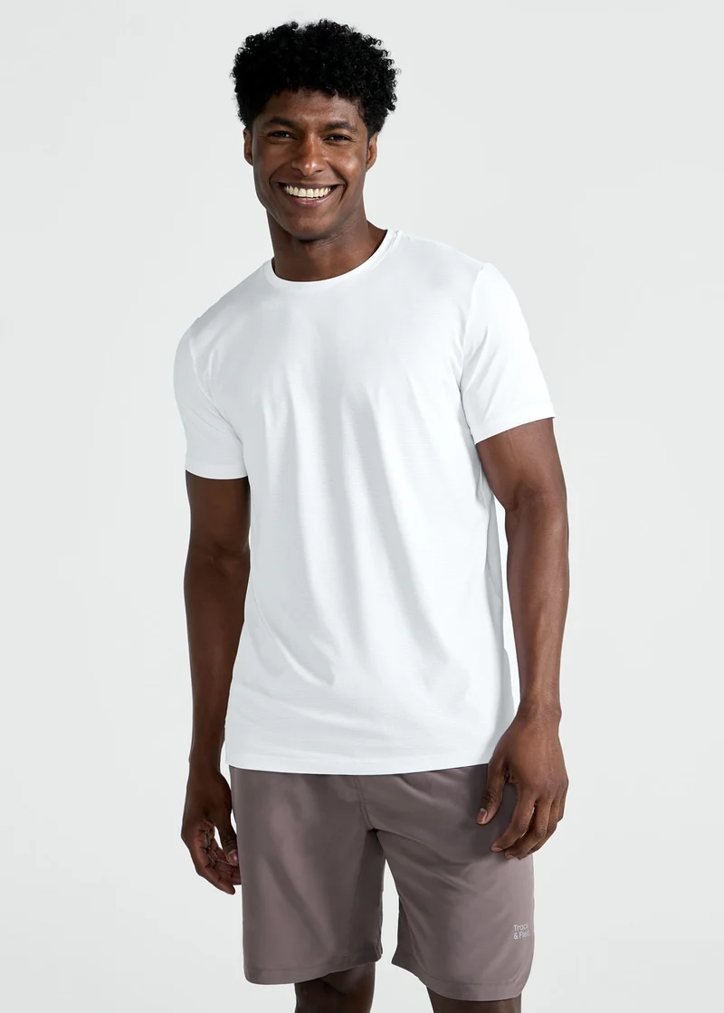 T-Shirt Homem Manga Curta Uv Mesh
