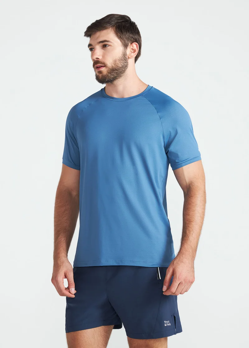 T-shirt Homem Manga Curta Uv Mesh