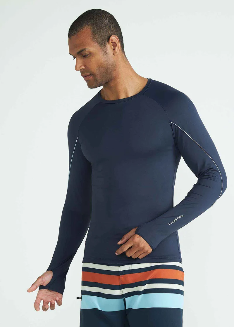 T-shirt Homem Manga longa Surf Uv