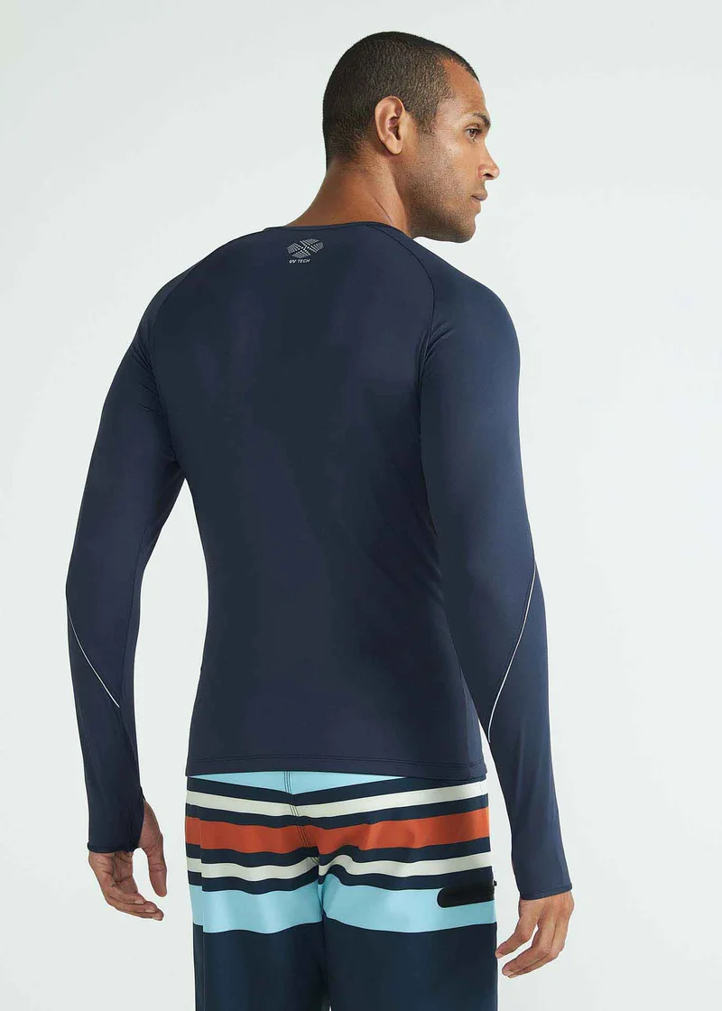 T-shirt Homem Manga longa Surf Uv