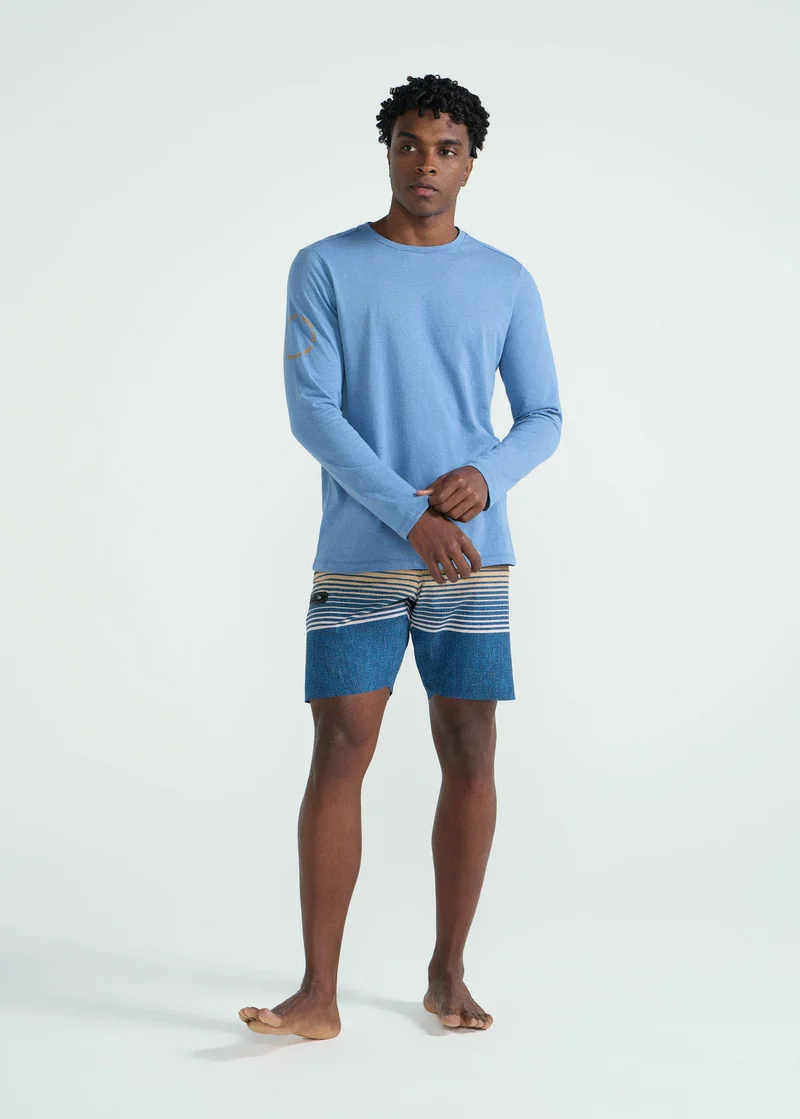 T-shirt Homem Manga Longa Silk Jeans