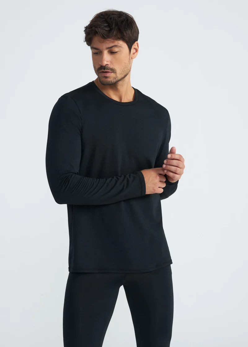 T-shirt Homem Manga Longa Térmica