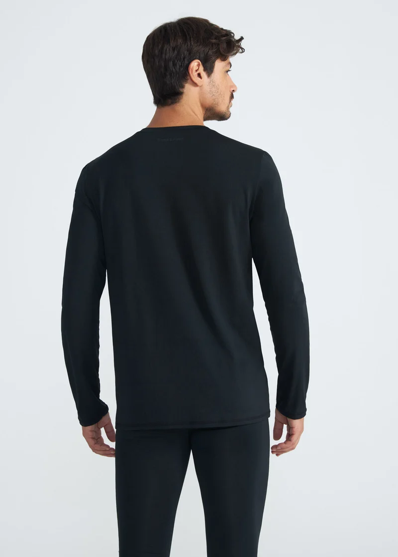 T-shirt Homem Manga Longa Térmica