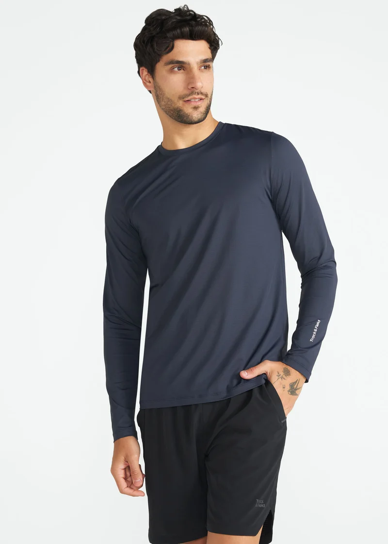 T-shirt Homem Manga Longa Uv Mesh