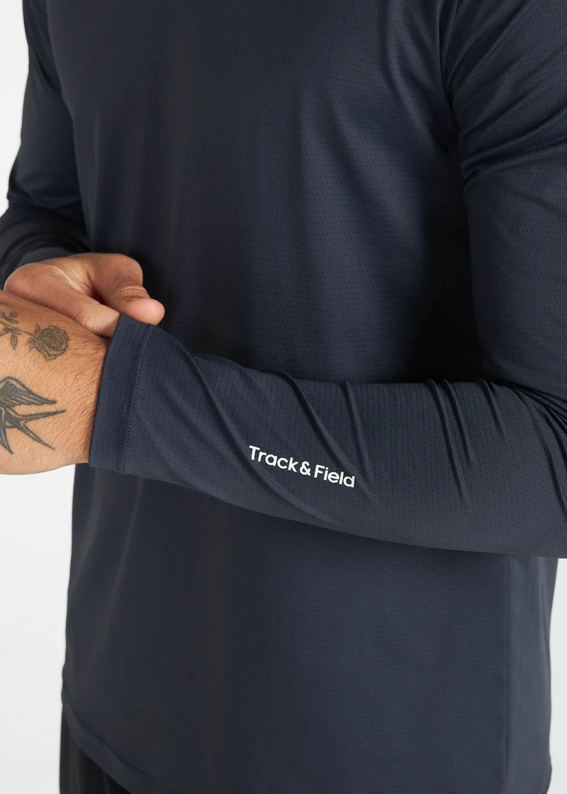 T-shirt Homem Manga Longa Uv Mesh
