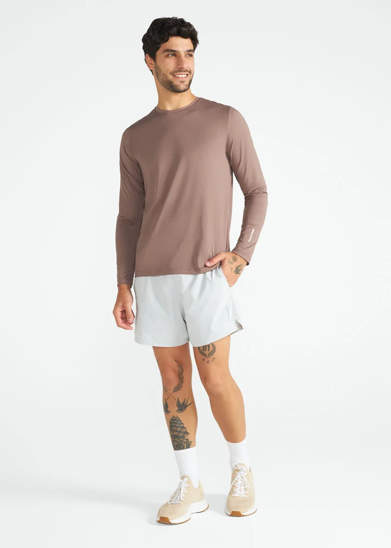 T-shirt Homem Manga Longa Uv Mesh