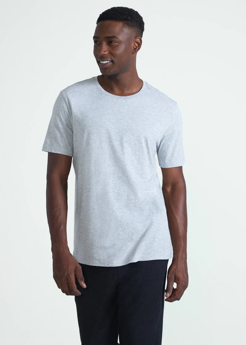 T-shirt Homem Manga Curta Pima