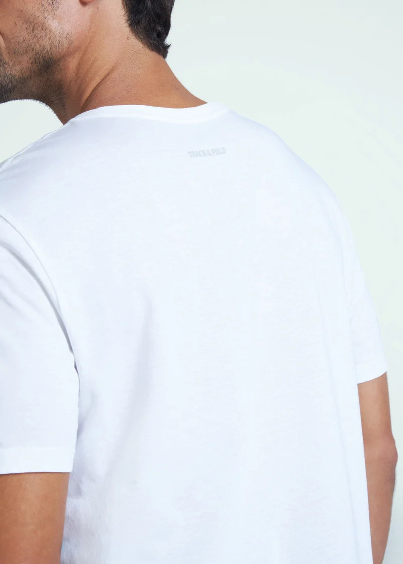 T-shirt Homem Manga Curta Pima