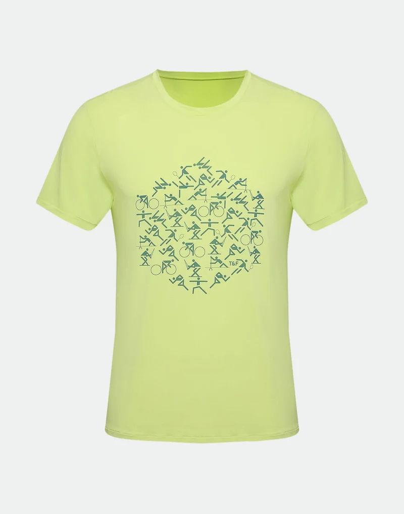 T-shirt Homem Manga Curta Thermodry Esportes