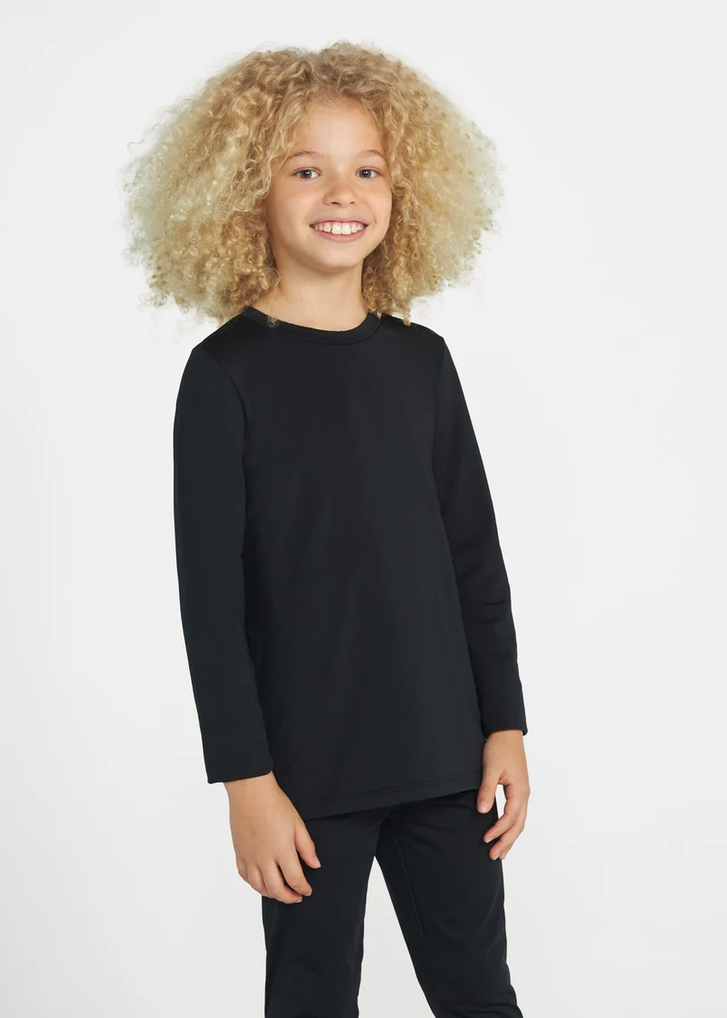 T-shirt Infantil Unissex Manga Longa Térmica