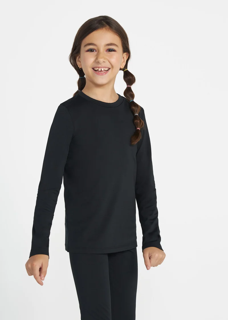 T-shirt Infantil Unissex Manga Longa Térmica