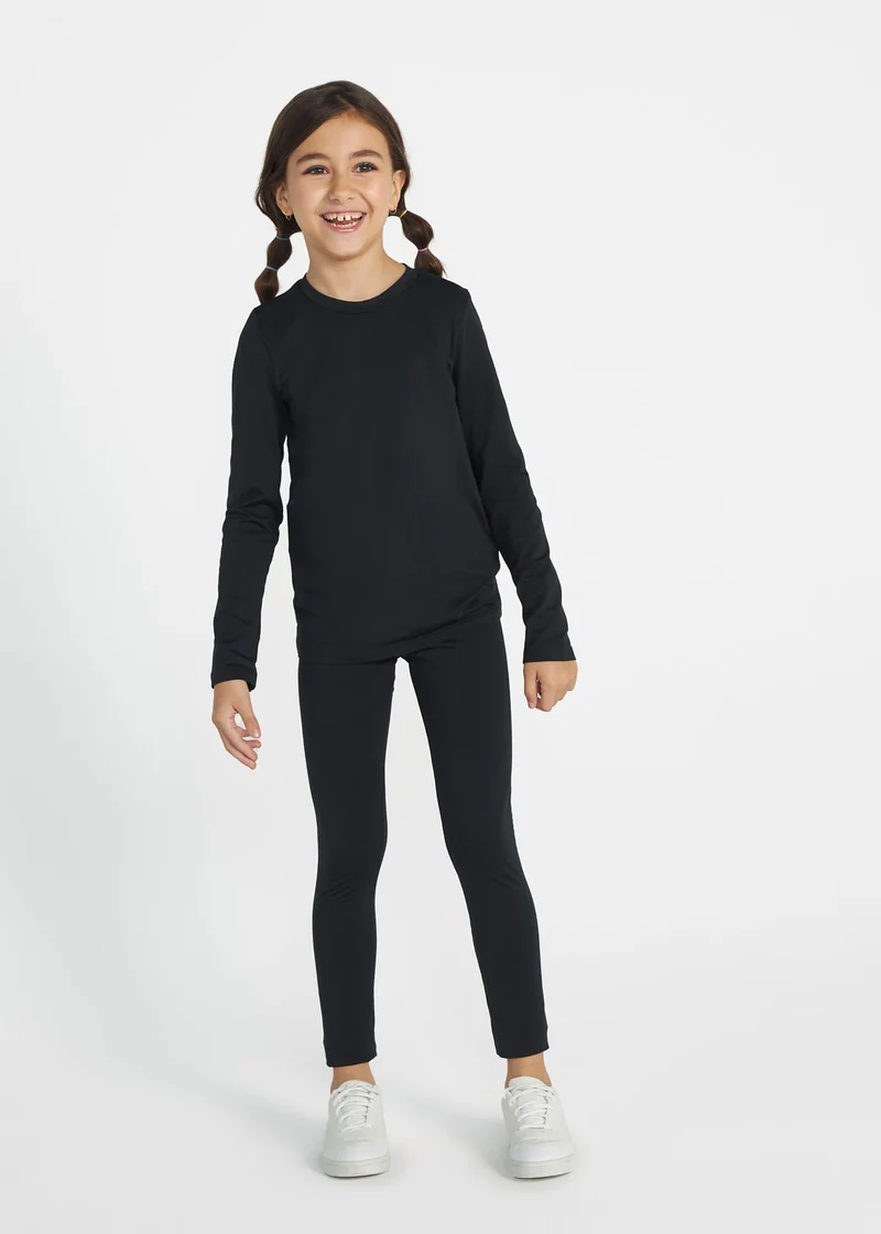 T-shirt Infantil Unissex Manga Longa Térmica