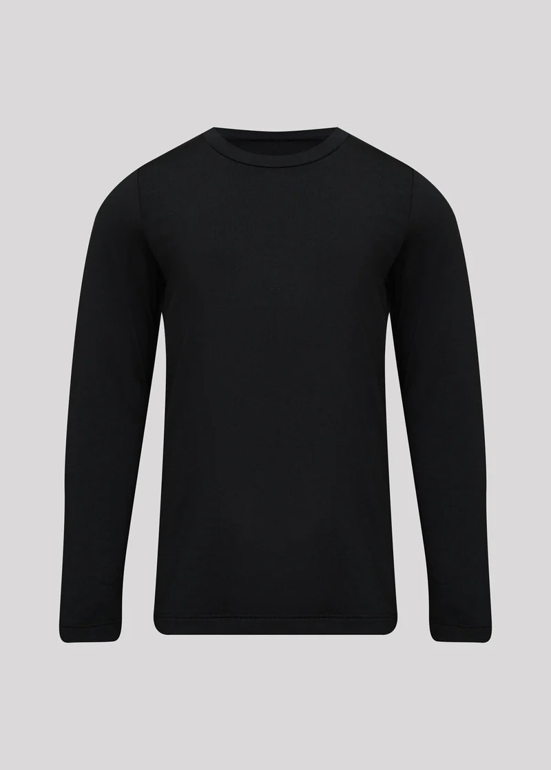 T-shirt Infantil Unissex Manga Longa Térmica