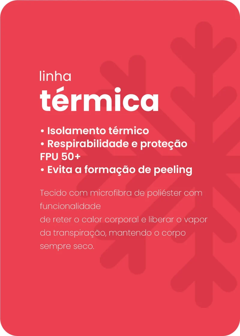 T-shirt Infantil Unissex Manga Longa Térmica