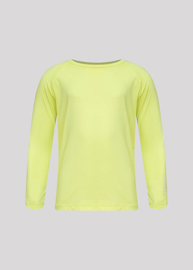 T-shirt Infantil Unissex Manga Longa Uv Mesh