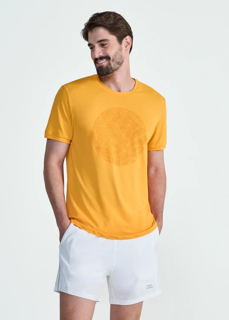 T-shirt Homem Manga Curta Thermodry Flora