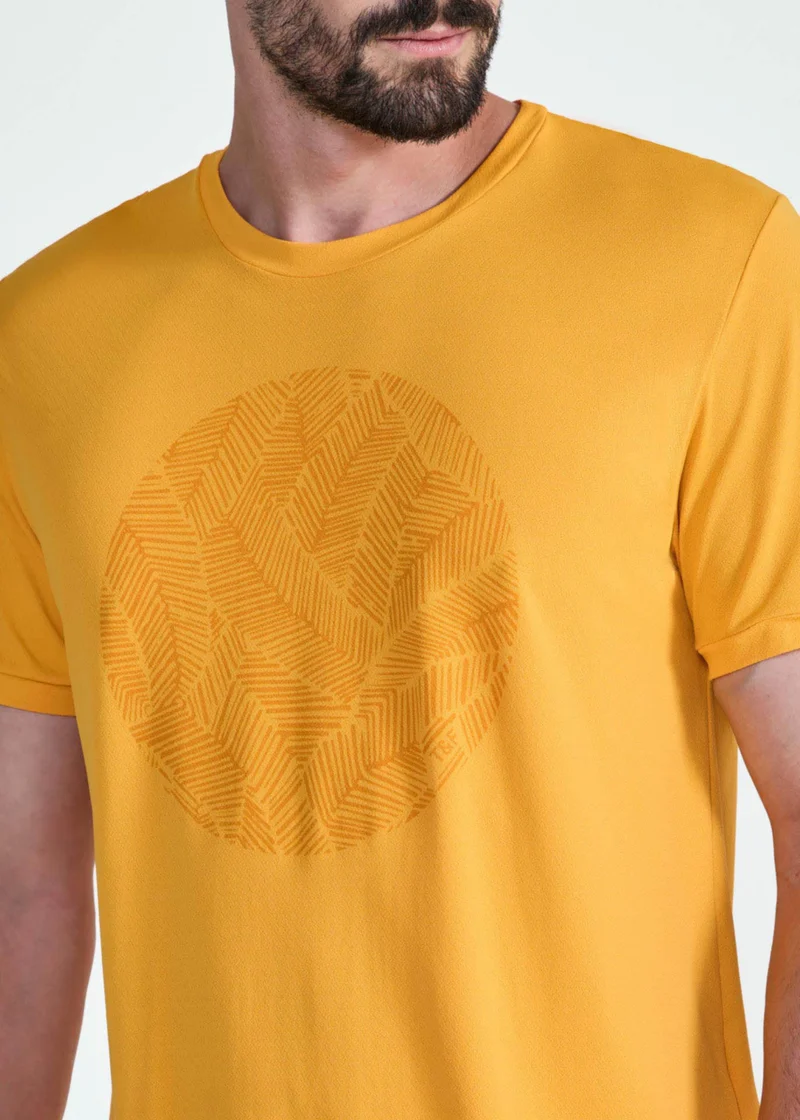 T-shirt Homem Manga Curta Thermodry Flora