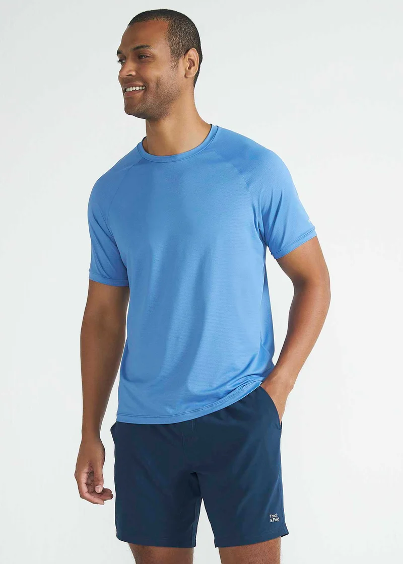 T-shirt Homem Manga Curta UV Mesh