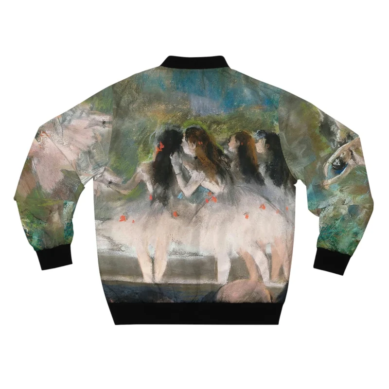 Ballet at the Paris Opera Edgar Degas Art Bomber Jacket