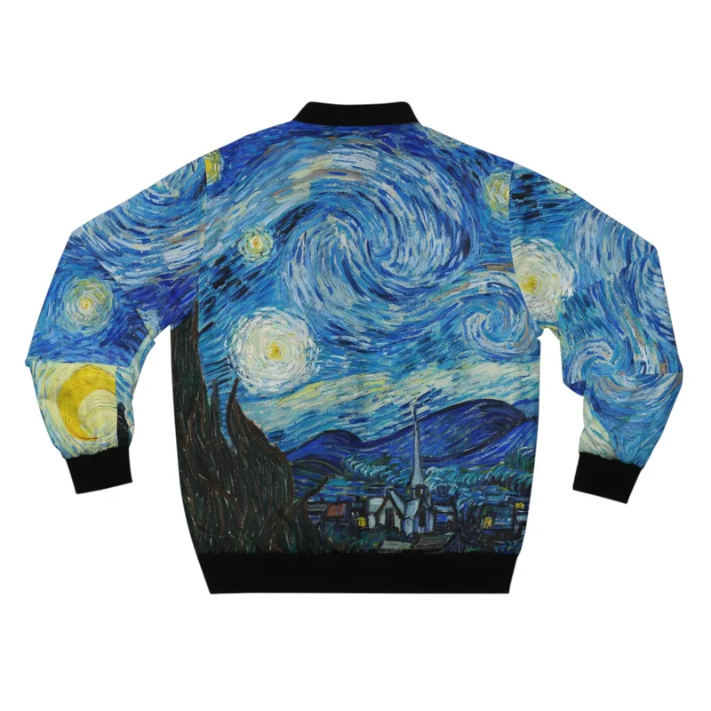 The Starry Night Van Gogh Bomber Jacket