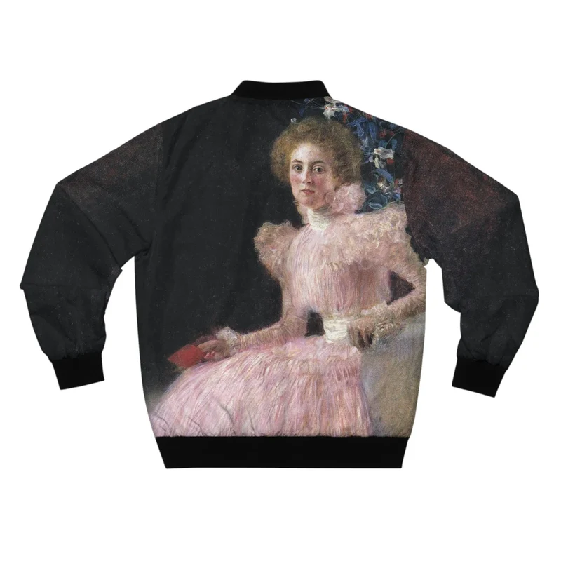Bildnis Sonja Knips Gustav Klimt Art Bomber Jacket