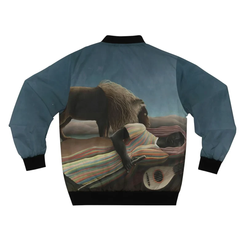 The Sleeping Gypsy Henri Rousseau Bomber Jacket