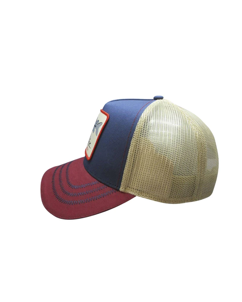 Trucker Hat Black Bass Navy / Cream