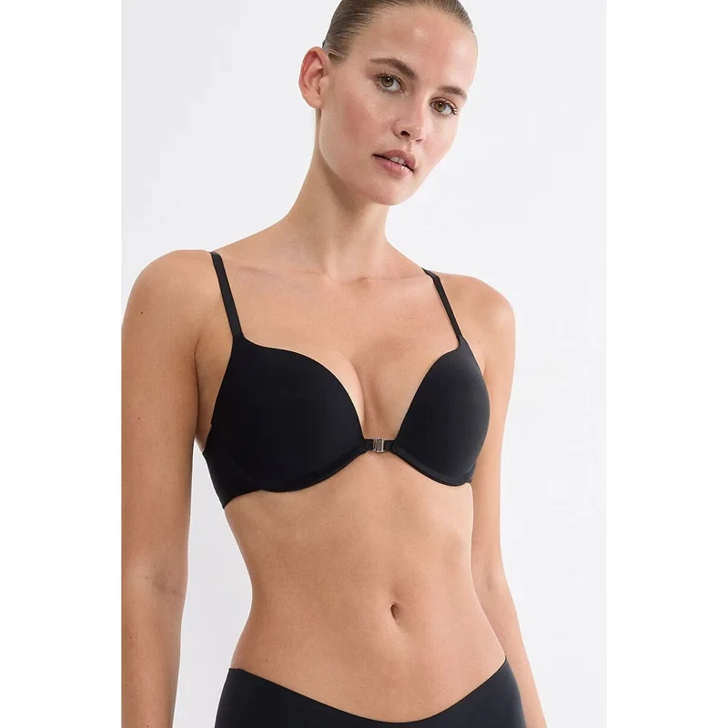 Soutien-gorge push-up noir invisible confort quotidien Triumph