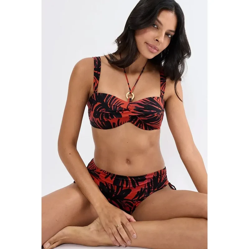 Haut de bikini Summer Palm 10226606-M004 confort élégant recyclé femmes vacances plage