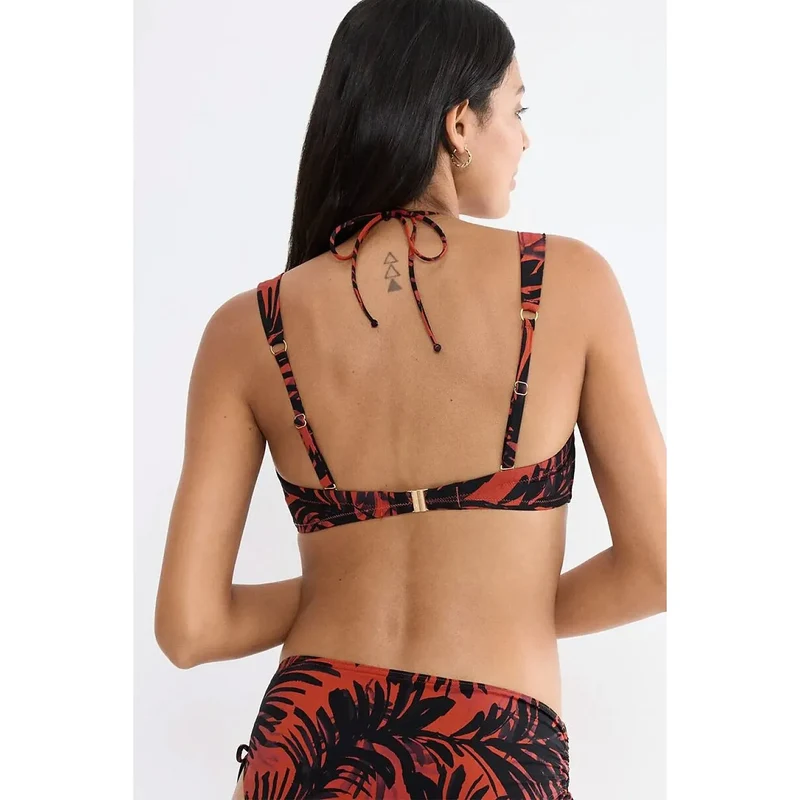 Haut de bikini Summer Palm 10226606-M004 confort élégant recyclé femmes vacances plage