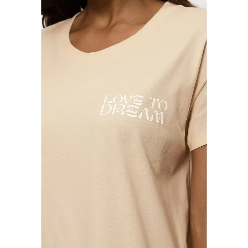 Chemise de nuit femme manches courtes coton léger élégance moderne confort nuit