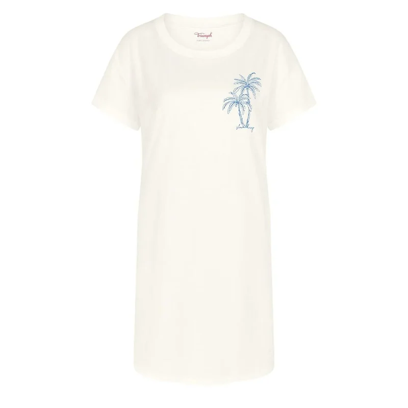 chemise de nuit femme manches courtes coton confort élégant NIGHTDRESSES 10221117-00GZ