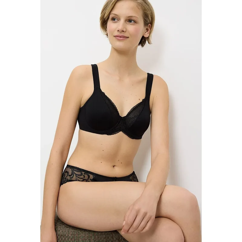 Soutien-gorge souple armatures dentelle coton confort quotidien Triumph