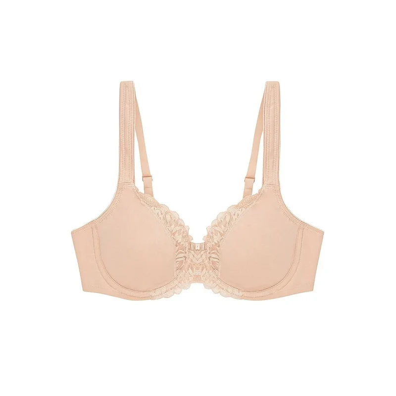 Soutien-gorge dentelle coton confort moderne maintien invisible Triumph